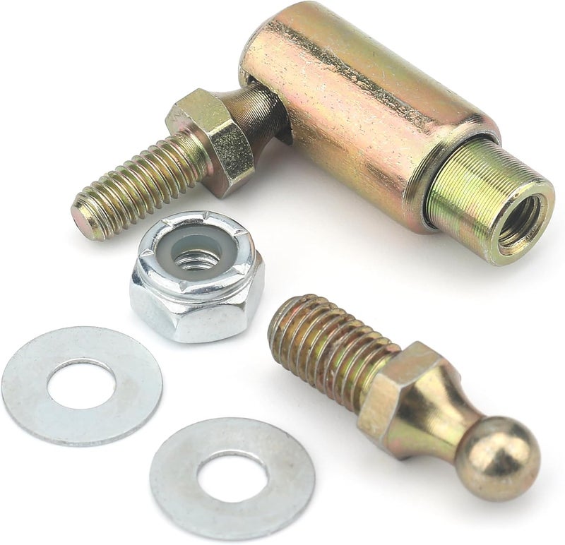 GGTE Throttle Disconnect, Quick Release Ball Joint, 10-32 In Female Thread, Throttle Cable Ball End, Steel Carburetor Linkages - Image 1
